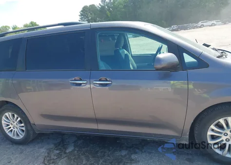 2015 Toyota Sienna Xle 8 Passenger из США, поврежденный, VIN 5TDYK3DC6FS633756